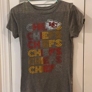 NFL Juniors' Kansas City Cheifs Repeating Tee